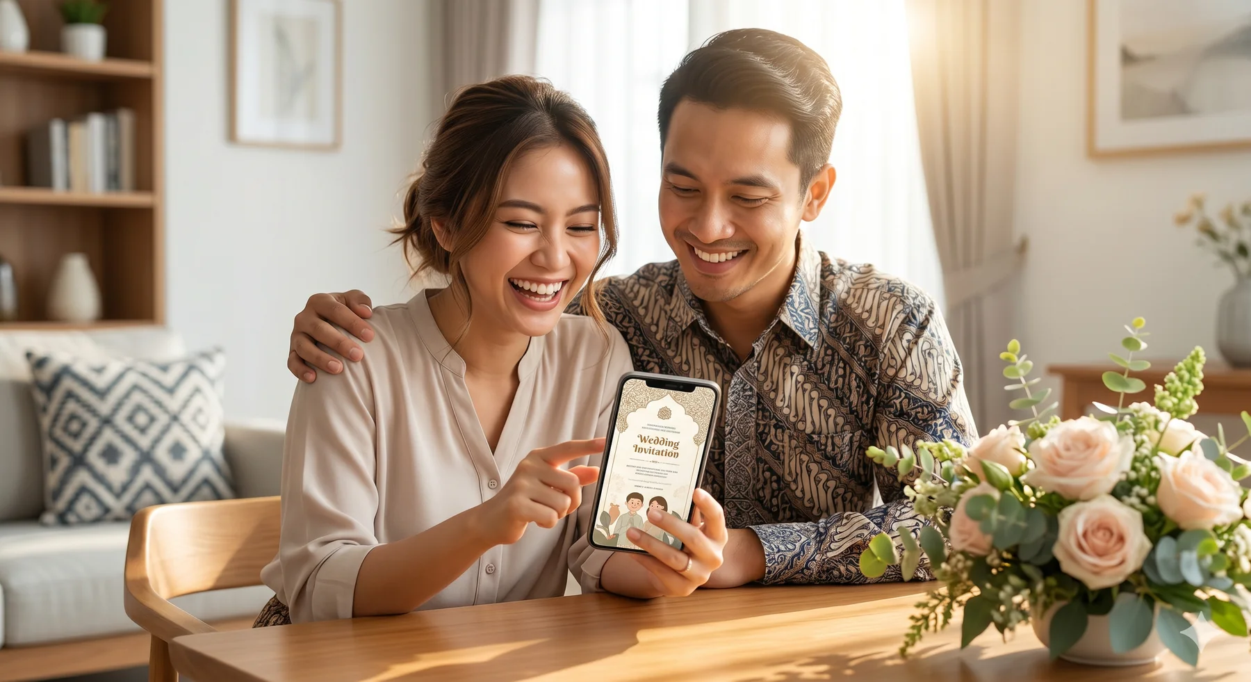 Testimoni pelanggan undangan digital